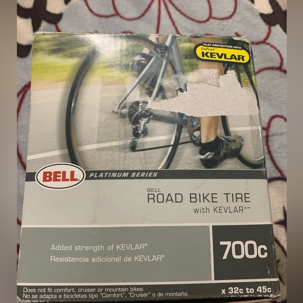 Bell Road Bike Tire w/ Dupont Kevlar Platinum Series 700c - x 32c to 45c